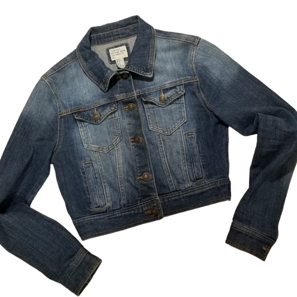 Forever 21 "Blonde" Size Small Jean Jacket
